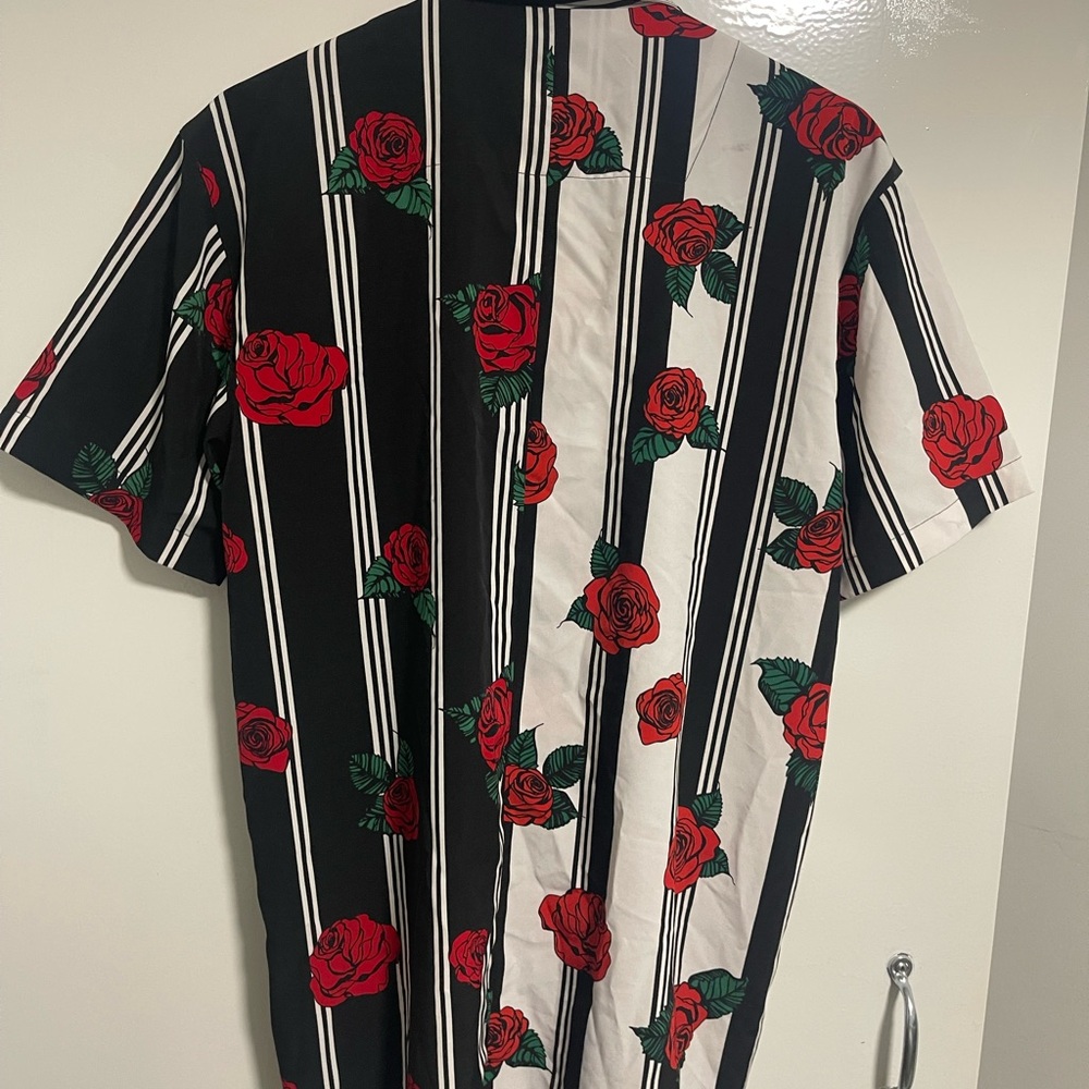 Fresh Prints of Bel Air Floral Striped Men's Shirt - Picture 5 of 5